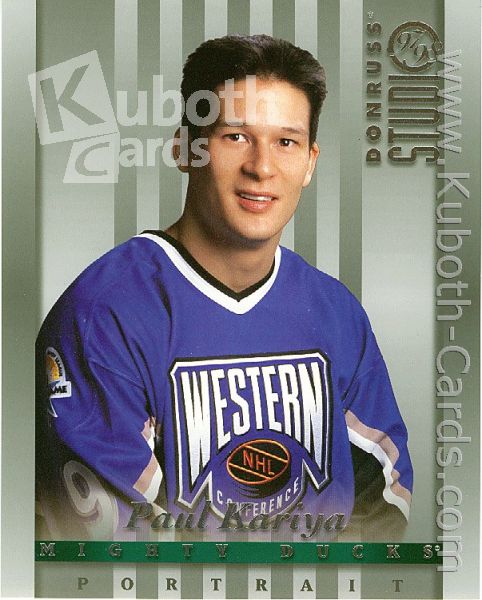 NHL 1997/98 Studio Portraits - No 4 - Paul Kariya