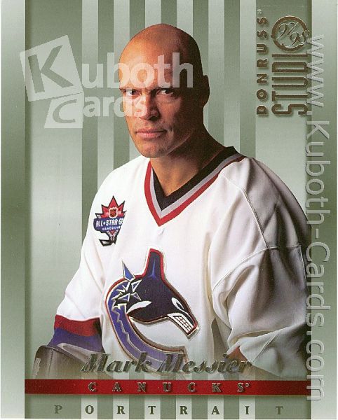 NHL 1997/98 Studio Portraits - No 9 - Mark Messier