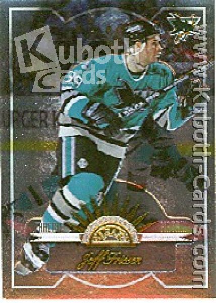 NHL 1997 / 98 Leaf Fractal Matrix - No 102 - Jeff Friesen