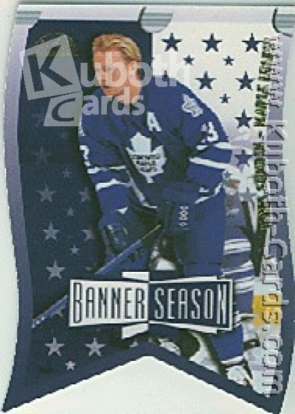 NHL 1997 / 98 Leaf Banner Season - No 19 of 24 - Mats Sundin