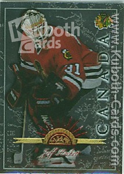 NHL 1997-98 Leaf International - No 32 - Jeff Hackett