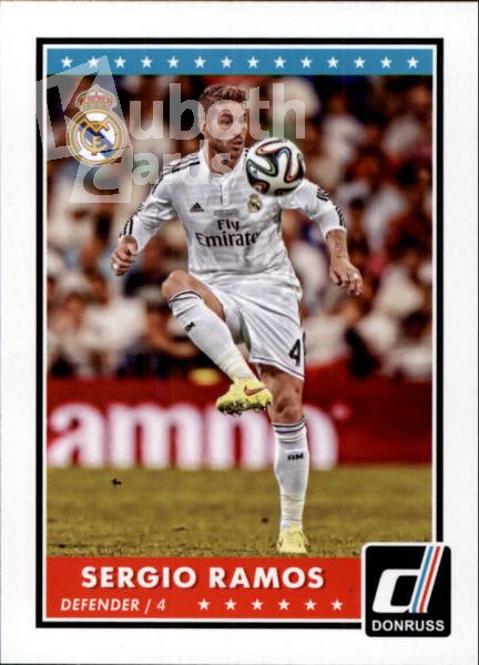 Fus 2015-16 Donruss - No 5 - Sergio Ramos