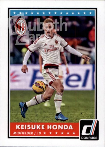 Fus 2015-16 Donruss - No 11 - Keisuke Honda