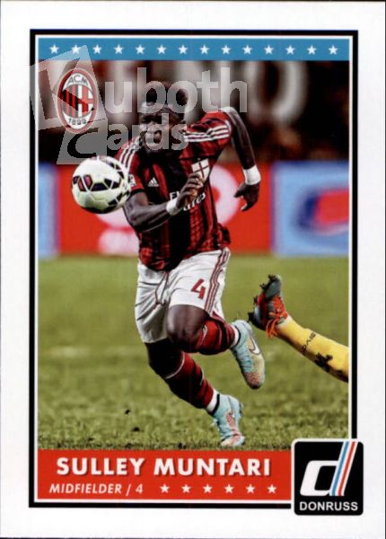 Fus 2015-16 Donruss - No 13 - Sulley Muntari