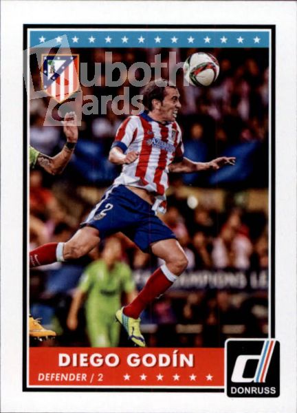 Fus 2015-16 Donruss - No 25 - Diego Godin