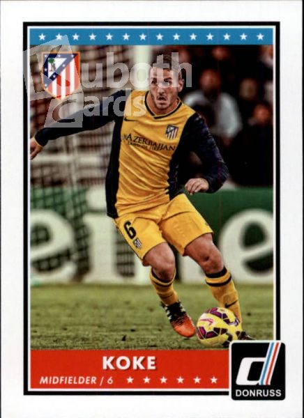 Fus 2015-16 Donruss - No 29 - Koke