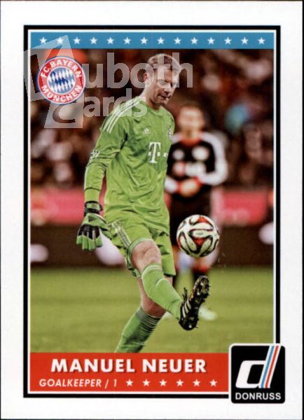 Fus 2015-16 Donruss - No 40 - Manuel Neuer