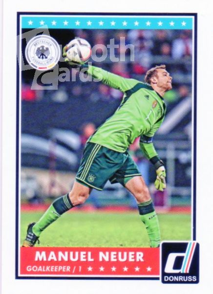 Fus 2015-16 Donruss - No 40 - Manuel Neuer