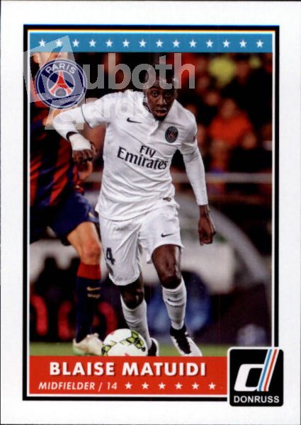 Fus 2015-16 Donruss - No 57 - Blaise Matuidi