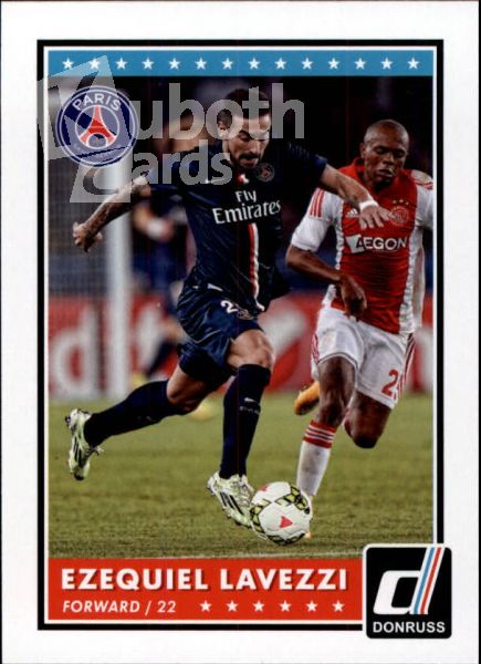 Fus 2015-16 Donruss - No 58 - Ezequiel Lavezzi