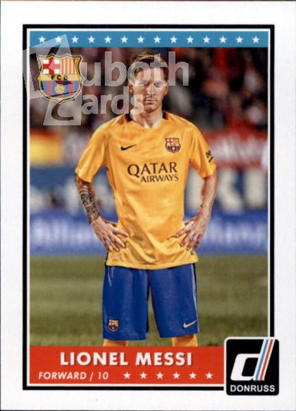 Fus 2015-16 Donruss - No 68 - Lionel Messi