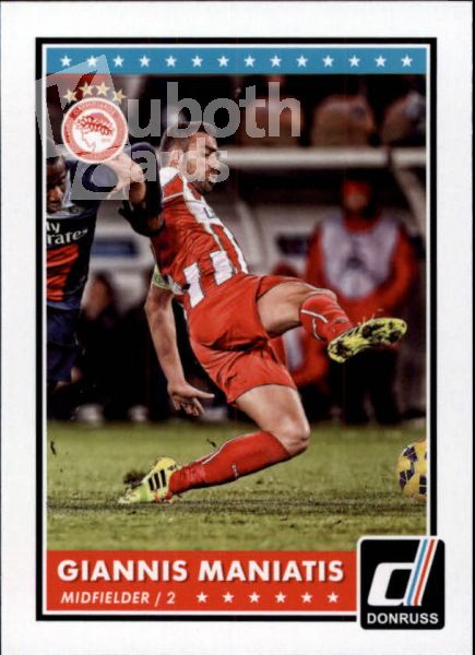 Fus 2015-16 Donruss - No 75 - Giannis Maniatis