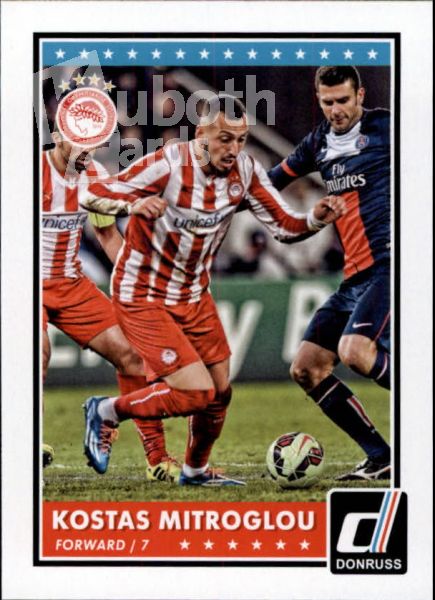 Fus 2015-16 Donruss - No 76 - Kostas Mitroglou