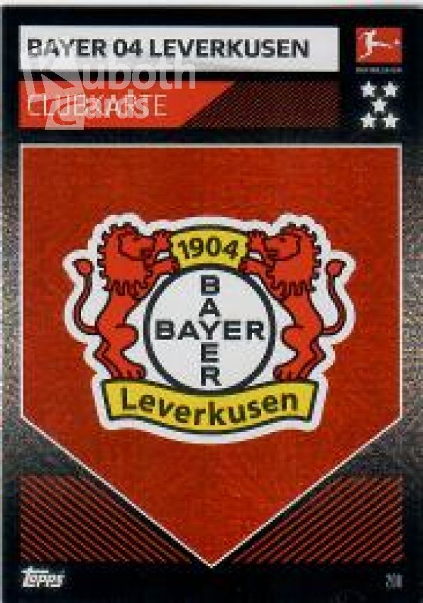 Fussball 2019-20 Topps Match Attax - No 208 - Clubkarte