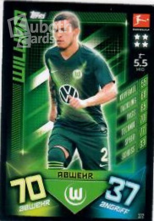 Soccer 2019-20 Topps Match Attax - No 322 - William