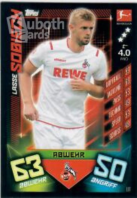 Fussball 2019-20 Topps Match Attax - No 177 - Lasse Sobiech