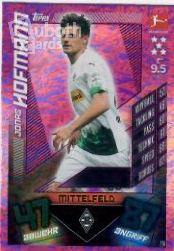 Soccer 2019-20 Topps Match Attax - No 261 - Jonas Hofmann