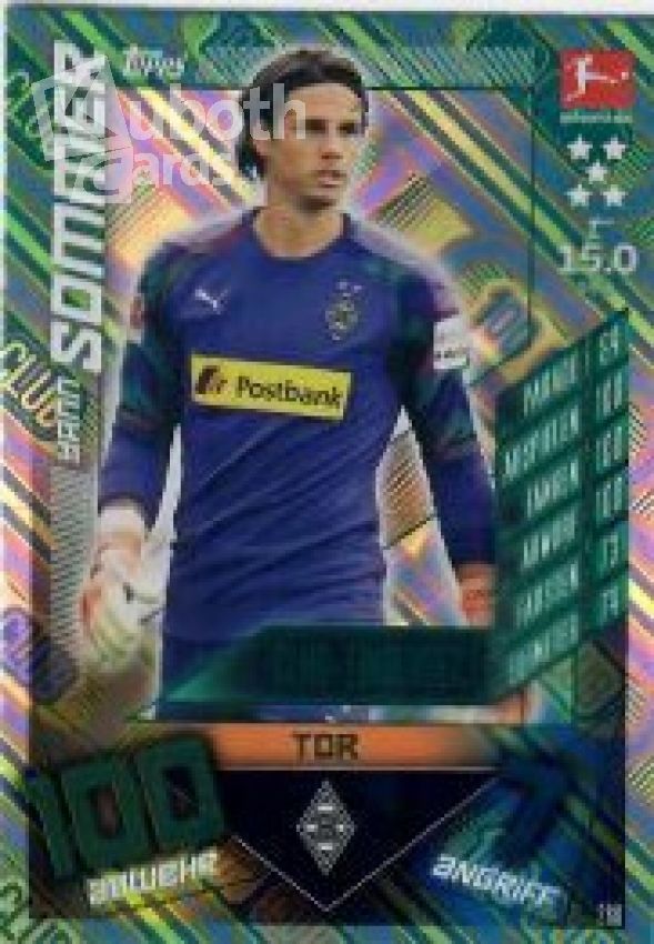 Fussball 2019-20 Topps Match Attax - No 260 - Yann Sommer