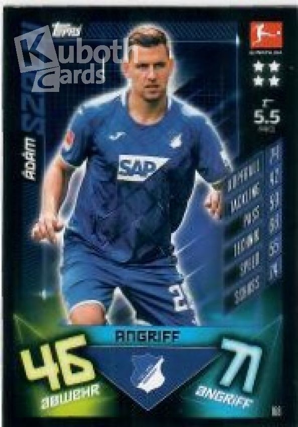 Fussball 2019-20 Topps Match Attax - No 168 - Adam Szalai