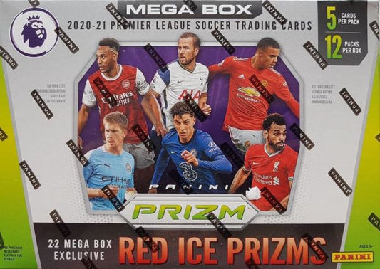 Soccer 2020-21 Panini Prizm Premier League Red Ice Prizms