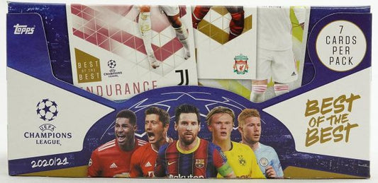 Soccer 2020-21 Topps Best of the Best UEFA Champions League Hobby