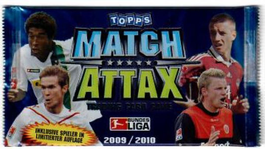 Football 2009-10 Topps Match Attax - Pack including a limited edition player