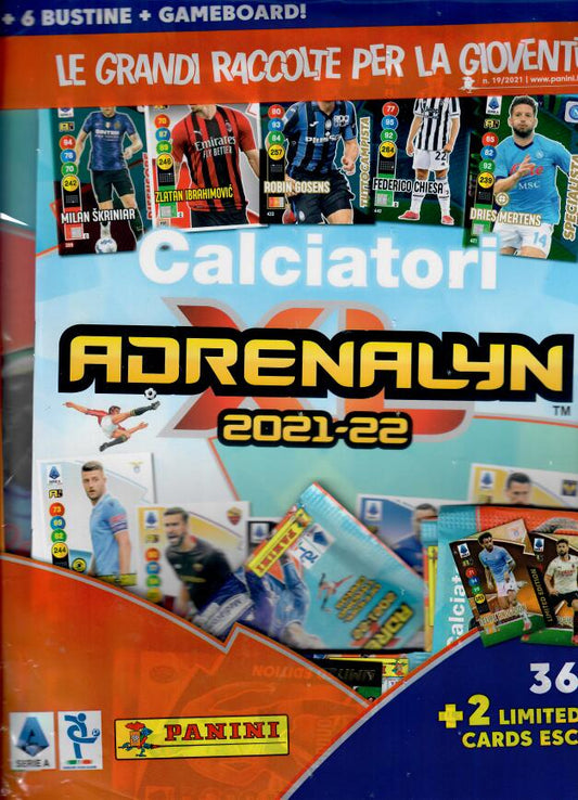 Fussball 2021-22 Panini Adrenalyn Starter Set Italienische Liga