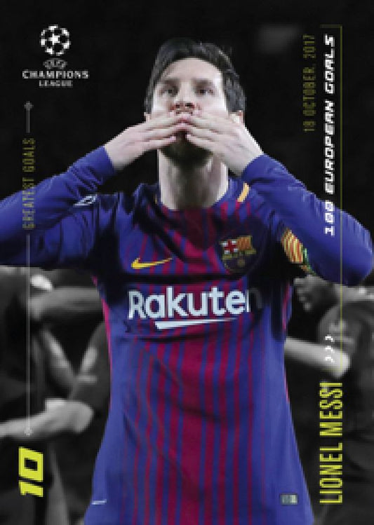 Fussball 2021 Topps UEFA Champions League Designed by Lionel Messi - Lionel Messi