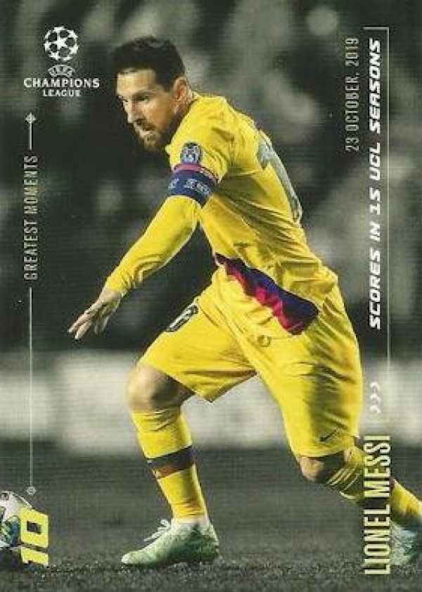 Fussball 2021 Topps UEFA Champions League Designed by Lionel Messi - Lionel Messi