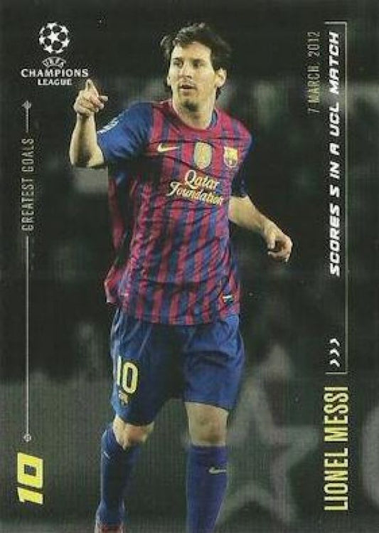 Fussball 2021 Topps UEFA Champions League Designed by Lionel Messi - Lionel Messi