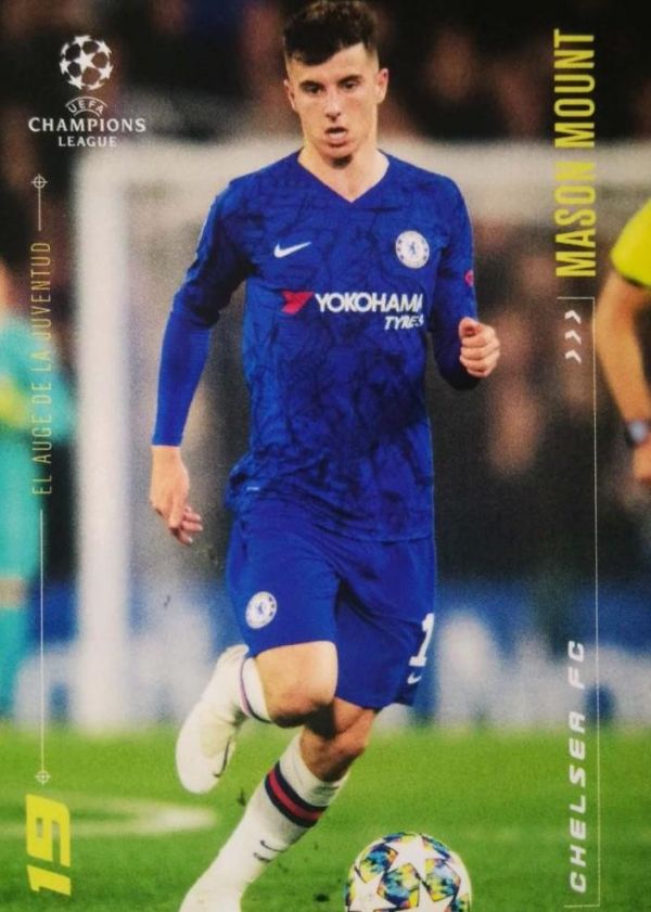 Soccer 2021 Topps UEFA Champions League Designed by Lionel Messi - Mason Mount