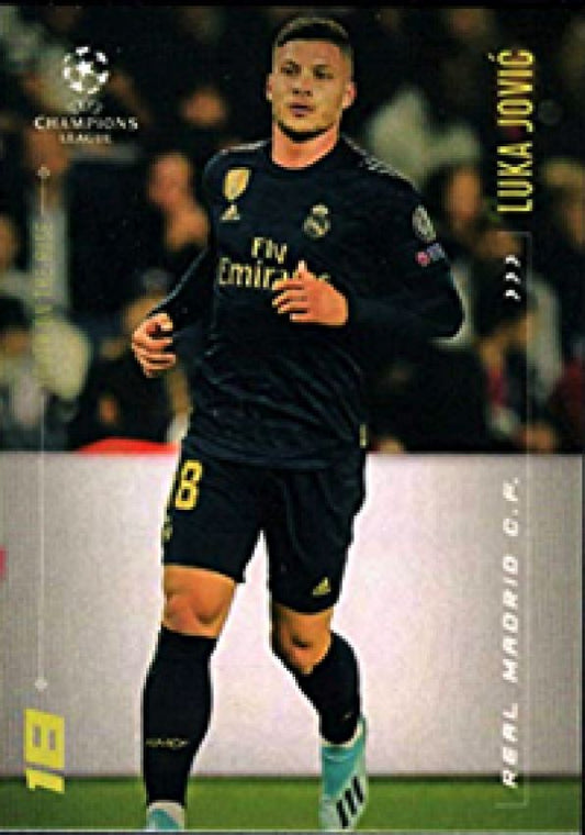 Fussball 2021 Topps UEFA Champions League Designed by Lionel Messi - Luka Jovic