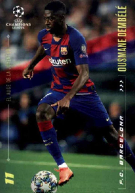 Fussball 2021 Topps UEFA Champions League Designed by Lionel Messi - Ousmane Dembele