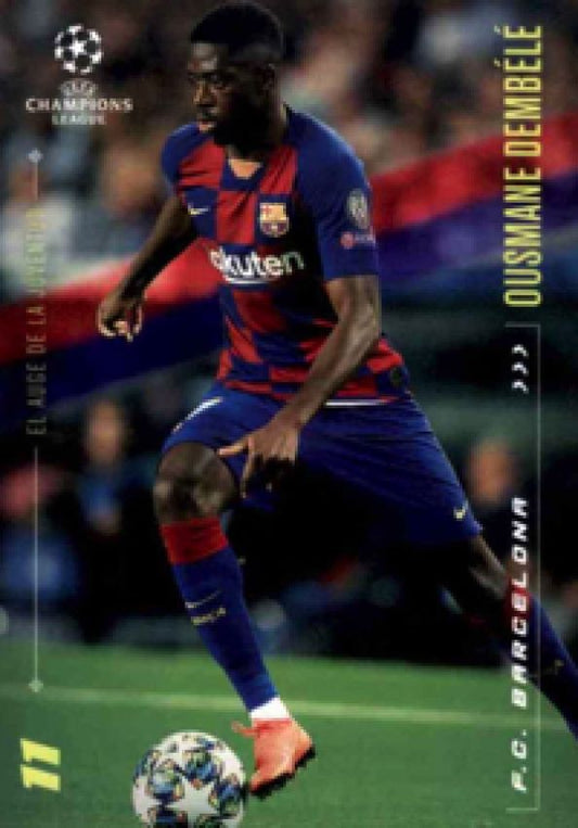 Soccer 2021 Topps UEFA Champions League Designed by Lionel Messi - Ousmane Dembele