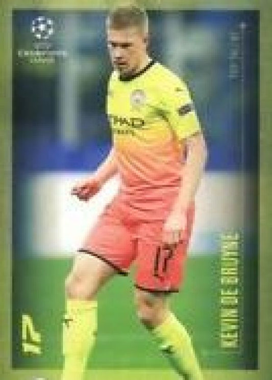 Fussball 2021 Topps UEFA Champions League Designed by Lionel Messi - Kevin de Bruyne
