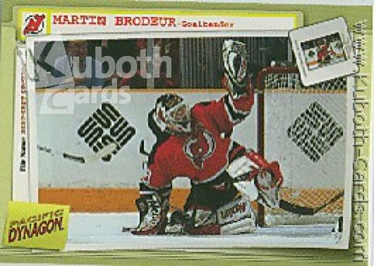 NHL 1997 / 98 Pacific Dynagon Best Kept Secrets - No 52 - Martin Brodeur