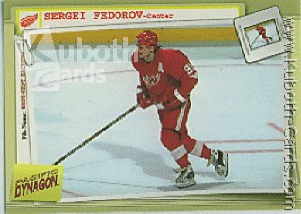 NHL 1997 / 98 Pacific Dynagon Best Kept Secrets - No 32 - Sergei Fedorov