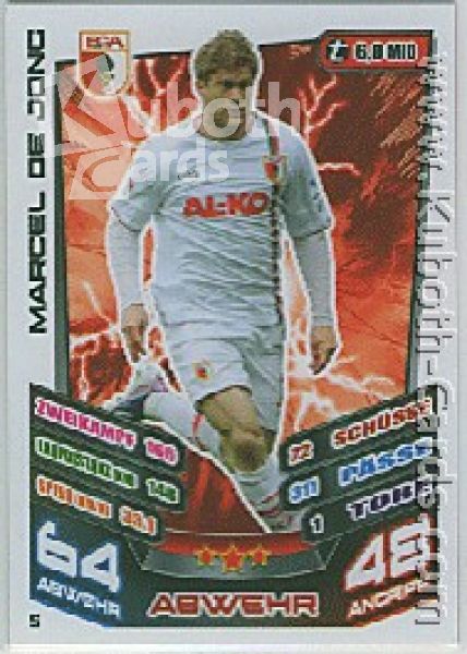 Soccer 2013-14 Topps Match Attax - No 5 - Marcel de Jong