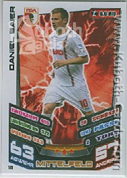 Soccer 2013-14 Topps Match Attax - No 10 - Daniel Baier