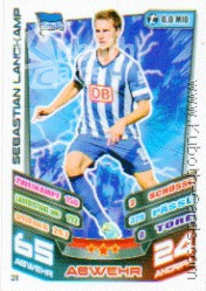 Soccer 2013-14 Topps Match Attax - No 21 - S. Langkamp