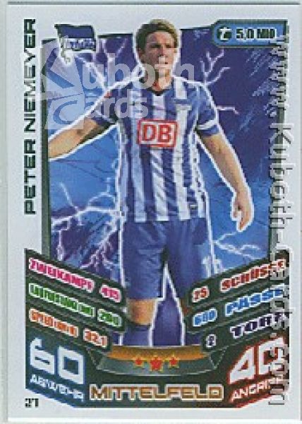 Soccer 2013-14 Topps Match Attax - No 27 - Peter Niemeyer