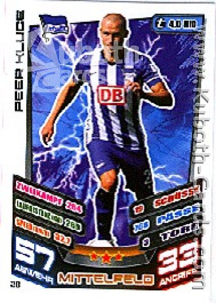 Soccer 2013-14 Topps Match Attax - No 28 - Peer Kluge