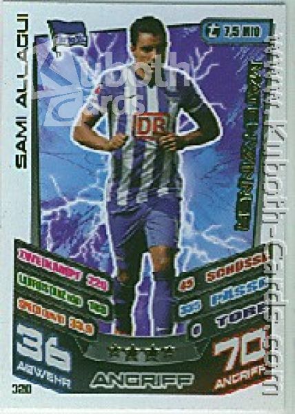 Fussball 2013-14 Topps Match Attax - No 328 - Sami Allagui