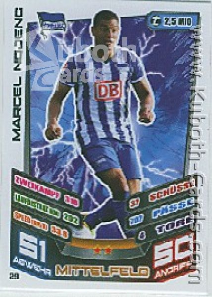 Soccer 2013-14 Topps Match Attax - No 29 - Marcel Ndjeng