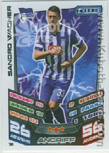 Soccer 2013-14 Topps Match Attax - No 36 - Sandro Wagner