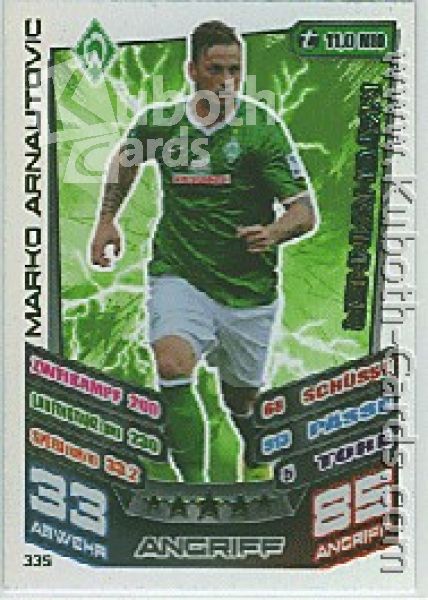 Soccer 2013-14 Topps Match Attax - No 335 - Marko Arnautovic