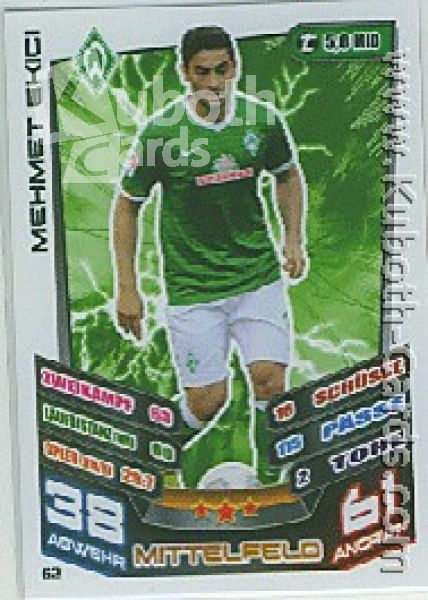 Soccer 2013-14 Topps Match Attax - No 62 - Mehmet Ekici