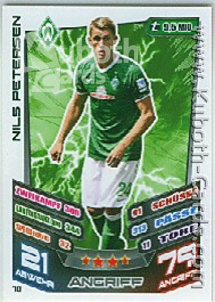 Soccer 2013-14 Topps Match Attax - No 70 - Nils Petersen