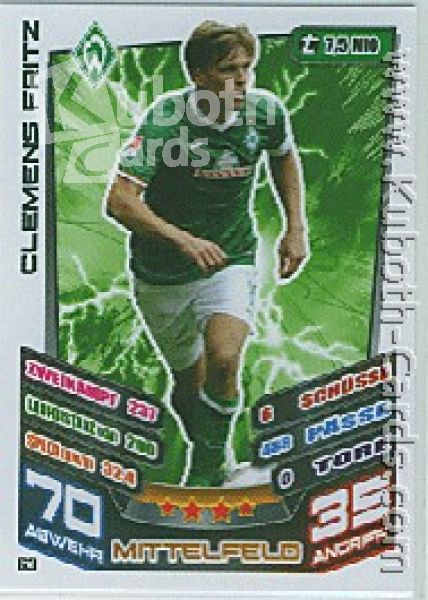 Soccer 2013-14 Topps Match Attax - No 63 - Clemens Fritz