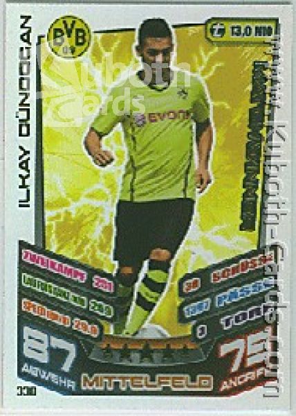 Fussball 2013-14 Topps Match Attax - No 338 - Ilkay Gündogan